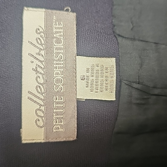 Collectibles by Petite Sophisticate Tailored Suit Jacket/Skirt Suit - Picture 3 of 7